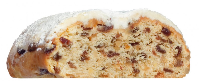 nach traditionellem Rezept, Christstollen, handgefertigt, Bio, Speisekammer - 500 g - Stück nach traditionellem Rezept, Christstollen, handgefertigt, Bio, Speisekammer - 500 g - Stück