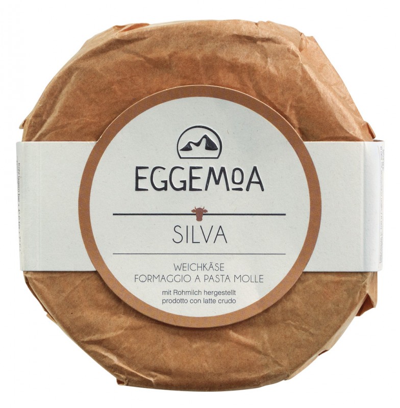 Silva - fromage à frottis rouge, fromage à pate molle au lait cru de vache, Eggemairhof Steiner, EGGEMOA - 300 g - kg