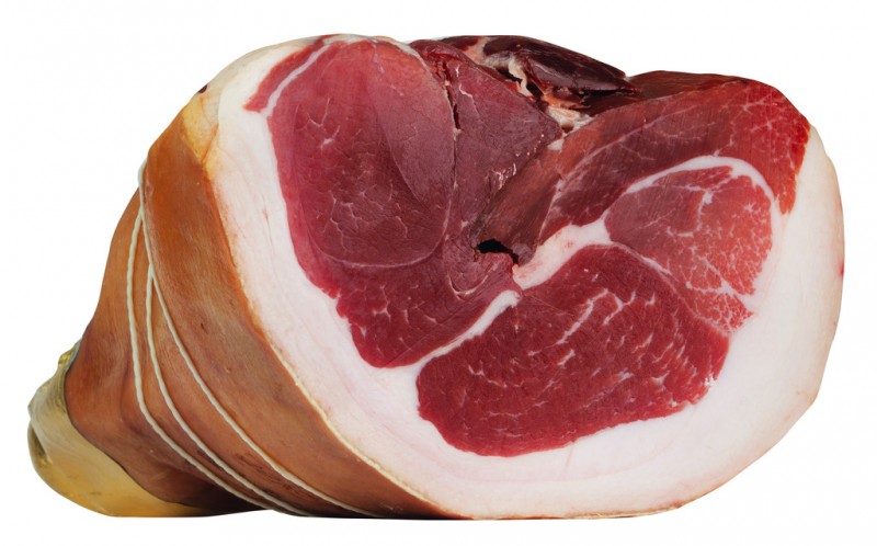 Jambon de Parme DOP désossée avec croûte, Prosciutto di Parma DOP 30 mois, Devodier - environ 7,5 kg - kg