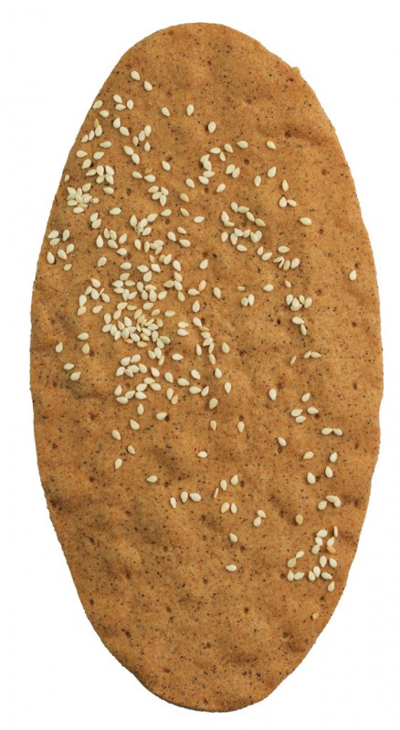 Weingebäck Chili - Sesam, Bio, Salzgebäck mit Traubenkernmehl, Chili + Sesam, Bio, Denise Bäckerin - 80 g - Packung