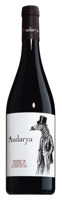 Monica di Sardegna DOC, red wine, Audarya - 0,75 l - bottle Monica di Sardegna DOC, red wine, Audarya - 0,75 l - bottle