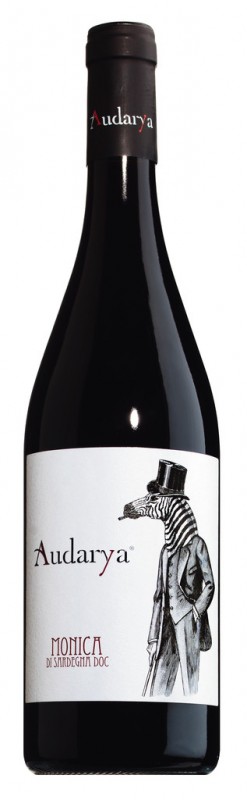 Monica di Sardegna DOC, vin rouge, Audarya - 0,75 l - bouteille