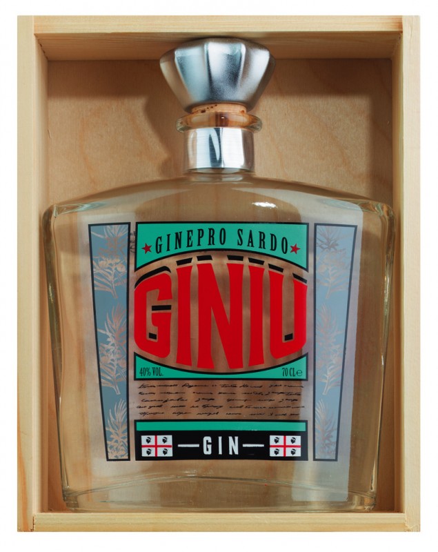 Giniu, Gin, Silvio Carta - 0,7 l - Flasche