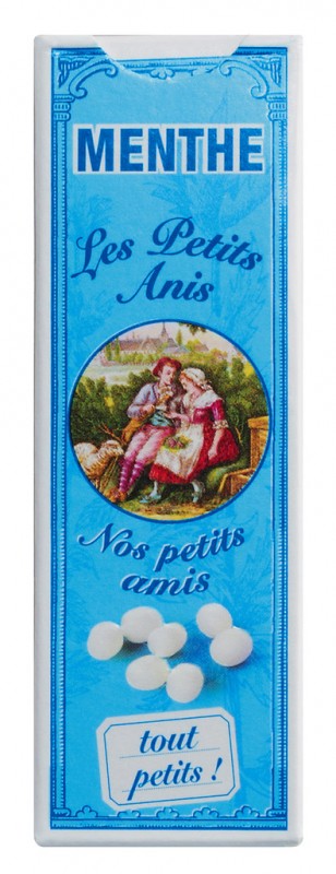 Les petits anis Menthe, Minzdragees, Display, Les Anis de Flavigny - 10 x 18 g - Display