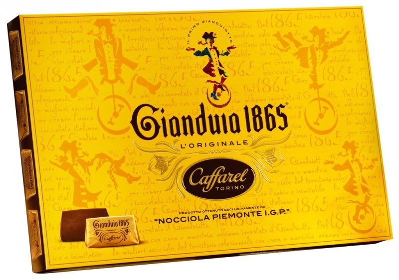 Gianduia Box, New Gianduia Box, Caffarel - 170 g - piece