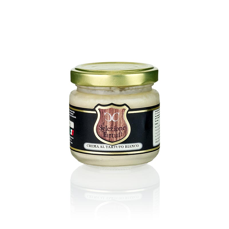 Creme de truffe, a la truffe blanche (tuber magnatum pico) Crema al Tartufo Bianco - 80g - Verre