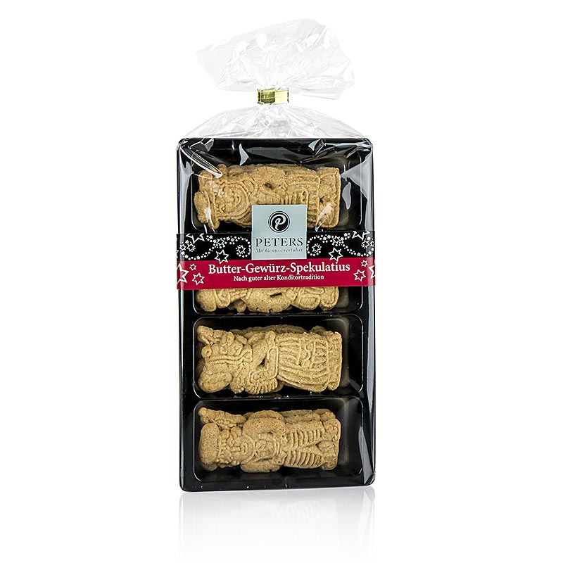 Weihnachtsgebäck - Butter Gewürz Spekulatius, Peters - 100 g - Schachtel Weihnachtsgebäck - Butter Gewürz Spekulatius, Peters - 100 g - Schachtel