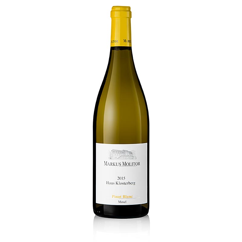 2015er Haus Klosterberg, Pinot Blanc, trocken, 12,5% vol., Molitor - 750 ml - Flasche 2015er Haus Klosterberg, Pinot Blanc, trocken, 12,5% vol., Molitor - 750 ml - Flasche