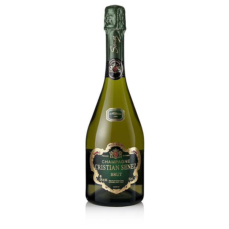 Champagner Cristian Senez 1996er Brut Millesime, 12% vol. - 750 ml - Flasche Champagner Cristian Senez 1996er Brut Millesime, 12% vol. - 750 ml - Flasche