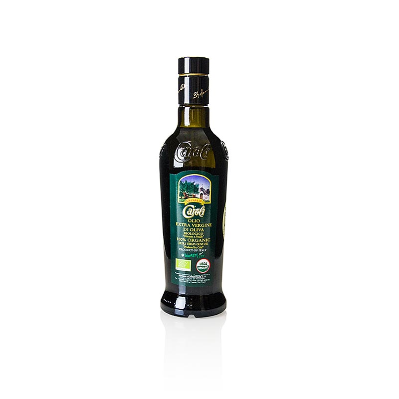 Natives Olivenöl Extra, Stefano Caroli, BIO - 500 ml - Flasche Natives Olivenöl Extra, Stefano Caroli, BIO - 500 ml - Flasche