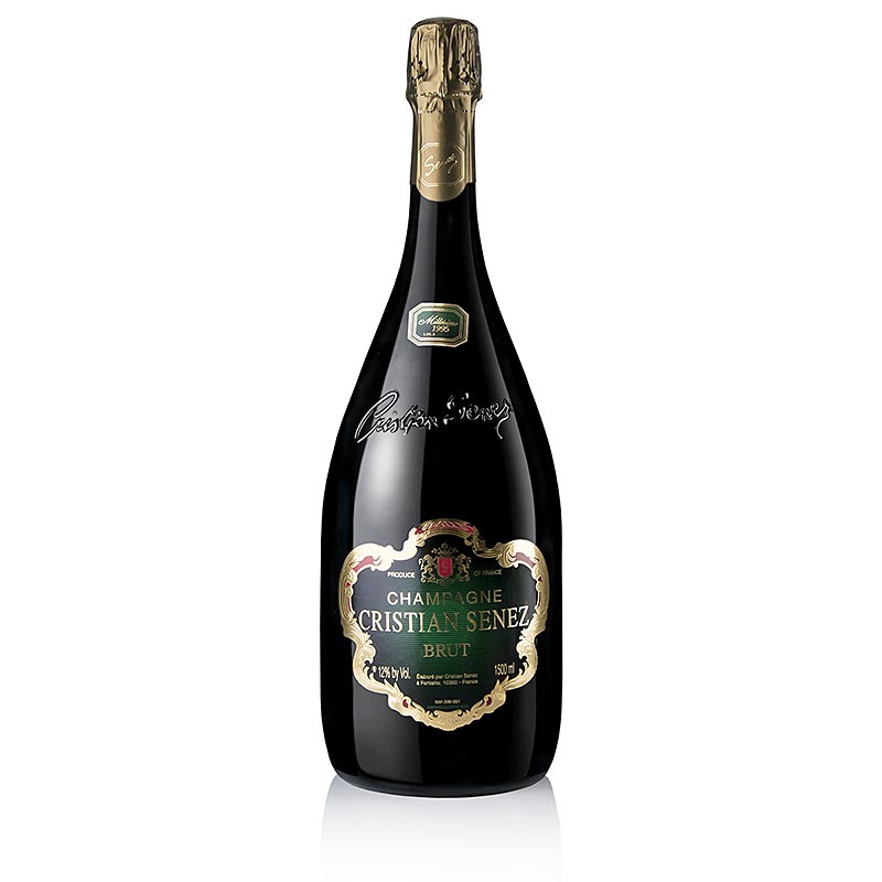 Champagner Cristian Senez 1995 Brut Millesime 1,5l Magnum - 1,5 l - Flasche Champagner Cristian Senez 1995 Brut Millesime 1,5l Magnum - 1,5 l - Flasche