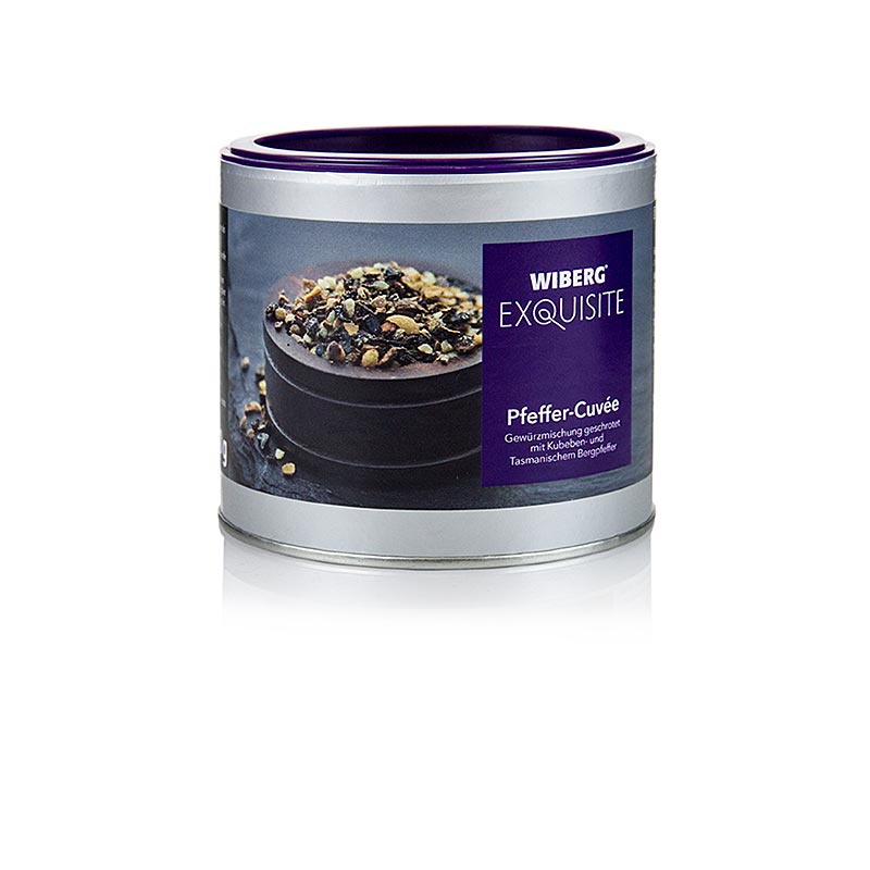 Wiberg Udsøgt peber cuvee krydderiblanding, knust - 240 g - aroma kasse Wiberg Udsøgt peber cuvee krydderiblanding, knust - 240 g - aroma kasse