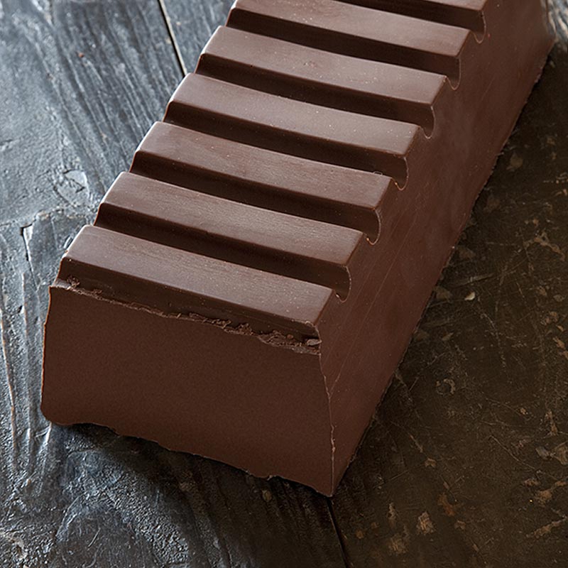 Schokoladen Gianduja Nougat, dunkel, La Molina - 1 kg - Folie