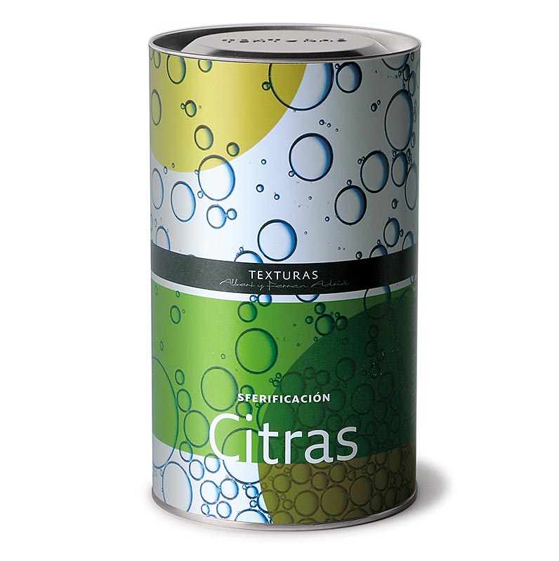 Citras (citrate de sodium), Texturas Ferran Adria, E 331 - 600 g - boîte
