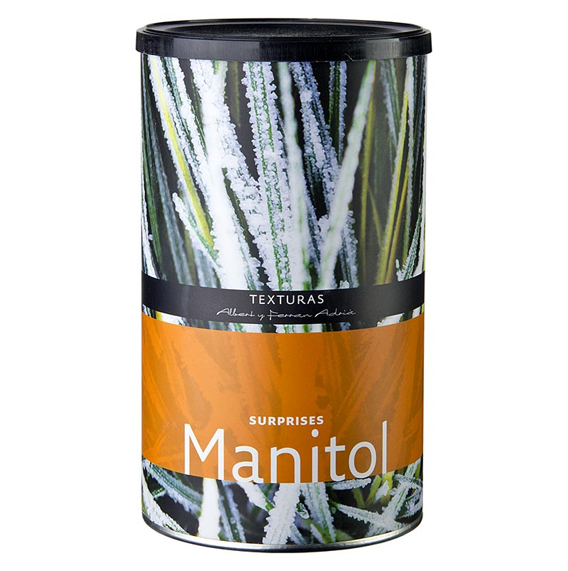 Manitol (mannitol), succédané de sucre, Texturas Ferran Adria, E 421 - 700 g - boîte