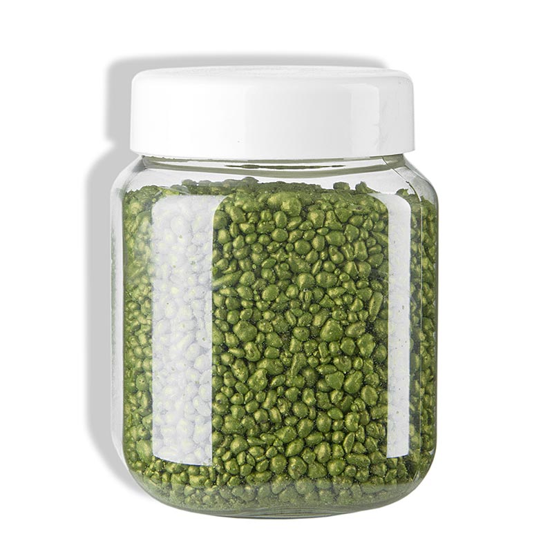 Pop shower, green, with chocolate coating, kipetti - 250 g - Pe-dose Pop shower, green, with chocolate coating, kipetti - 250 g - Pe-dose