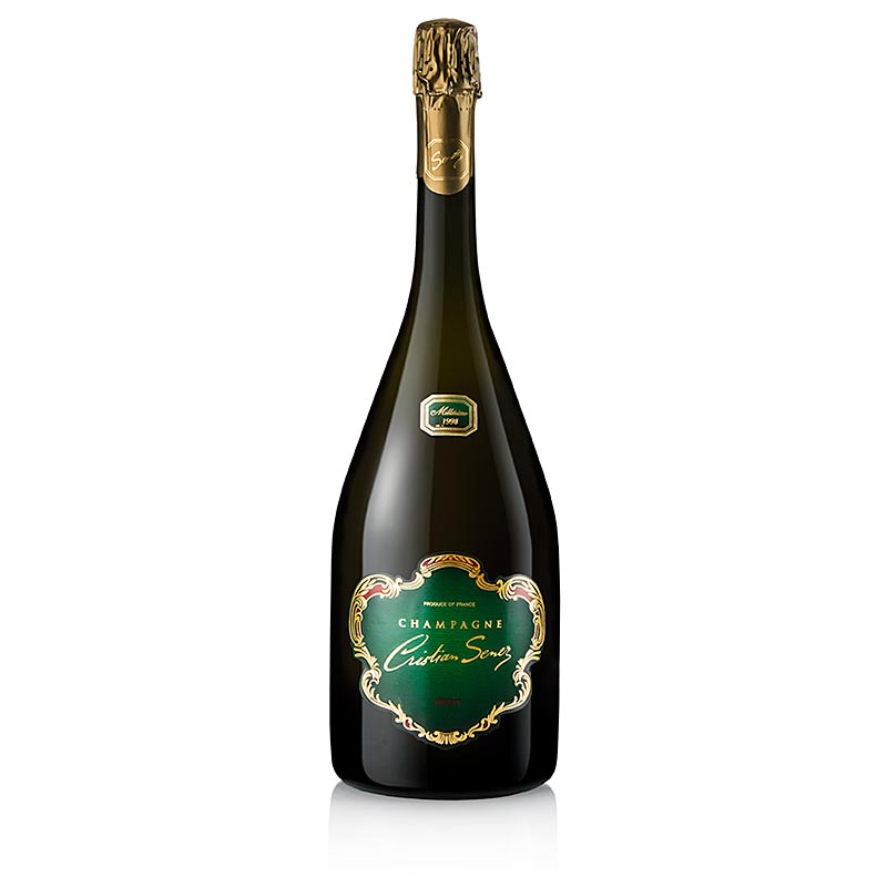 Champagner Cristian Senez 1996er Brut Millesime, 12% vol., Magnum - 1,5 l - Flasche Champagner Cristian Senez 1996er Brut Millesime, 12% vol., Magnum - 1,5 l - Flasche