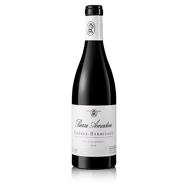2013er Crozes Hermitage Les Caladieres, Syrah, 13% vol., Pierre Amadieu - 750 ml - Flasche 2013er Crozes Hermitage Les Caladieres, Syrah, 13% vol., Pierre Amadieu - 750 ml - Flasche