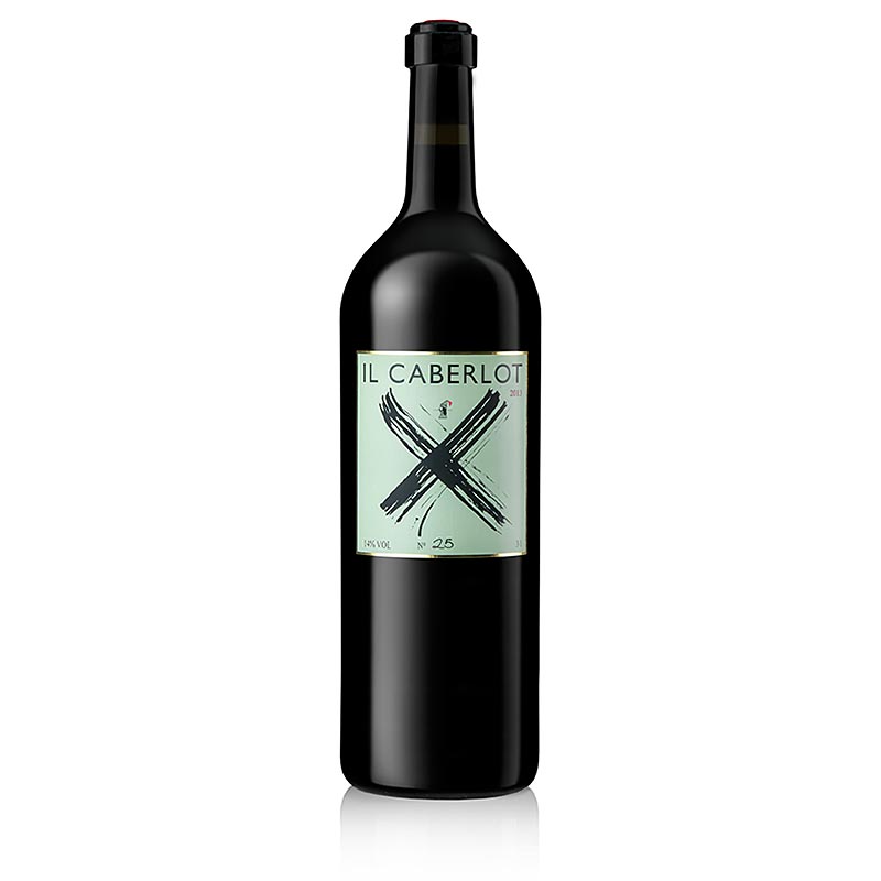 2013er Il Caberlot, Barrique, trocken, 14% vol., Doppelmagnum, Il Carnasciale - 3 l - Flasche 2013er Il Caberlot, Barrique, trocken, 14% vol., Doppelmagnum, Il Carnasciale - 3 l - Flasche