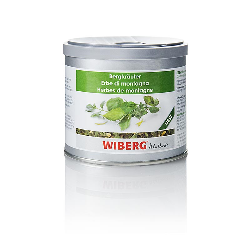 Wiberg Bergkräuter, Kräuter- / Blütenmischung - 50 g - Aromabox