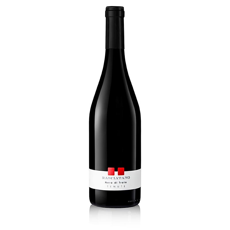 2015er Tenute, Nero di Troia, trocken, 13% vol., Rasciatano - 750 ml - Flasche 2015er Tenute, Nero di Troia, trocken, 13% vol., Rasciatano - 750 ml - Flasche