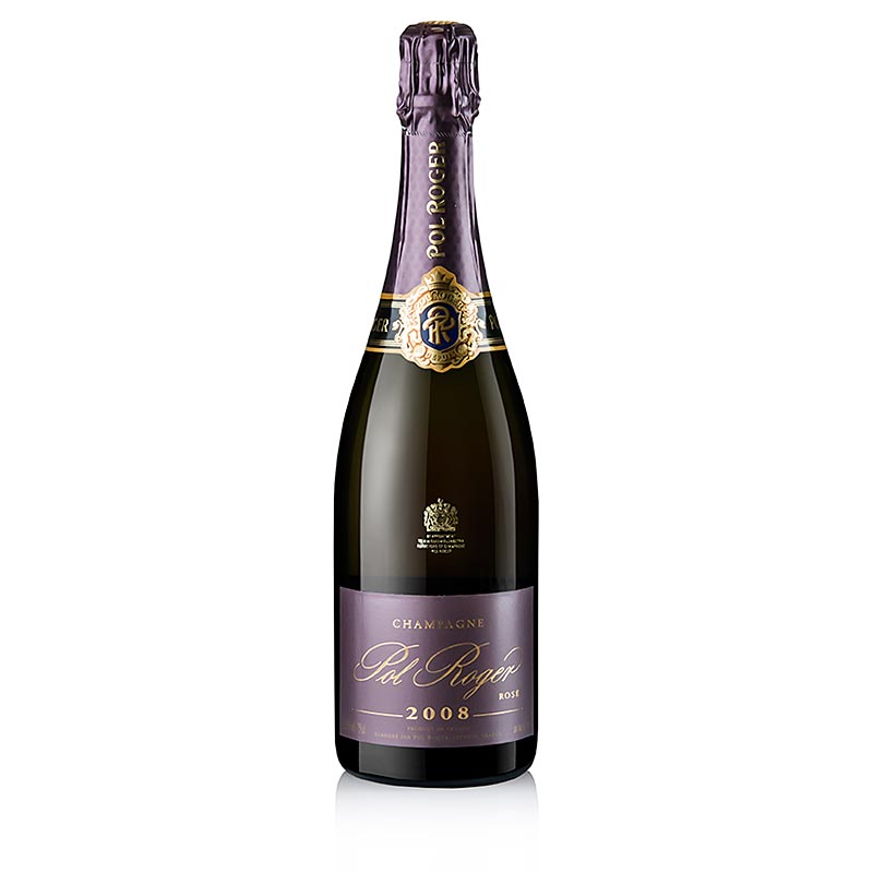 Champagner Pol Roger 2008er Rosé, brut, 12,5% vol., 93 WS - 750 ml - Flasche Champagner Pol Roger 2008er Rosé, brut, 12,5% vol., 93 WS - 750 ml - Flasche