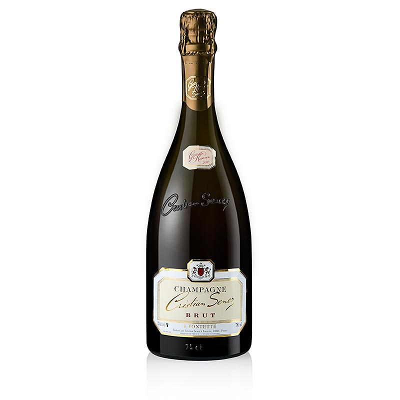 Champagner Cristian Senez 2005er Grande Reserve brut, 12% vol. - 750 ml - Flasche Champagner Cristian Senez 2005er Grande Reserve brut, 12% vol. - 750 ml - Flasche