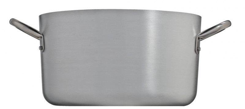 Kerastone-Beschichtung, Edehlstahlgriff, Aluminium-Topf mit 2 Griffen 18,5 cm hoch Ø 32, Ballarini - 32 cm - Stück Kerastone-Beschichtung, Edehlstahlgriff, Aluminium-Topf mit 2 Griffen 18,5 cm hoch Ø 32, Ballarini - 32 cm - Stück