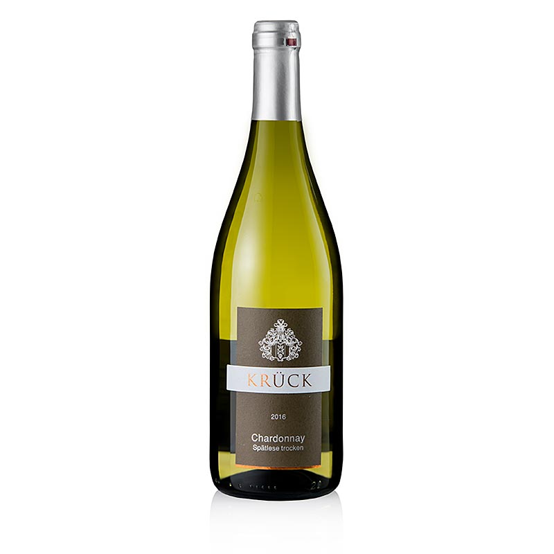 2016er Chardonnay Spätlese, trocken, 12,5% vol., Krück - 750 ml - Flasche 2016er Chardonnay Spätlese, trocken, 12,5% vol., Krück - 750 ml - Flasche