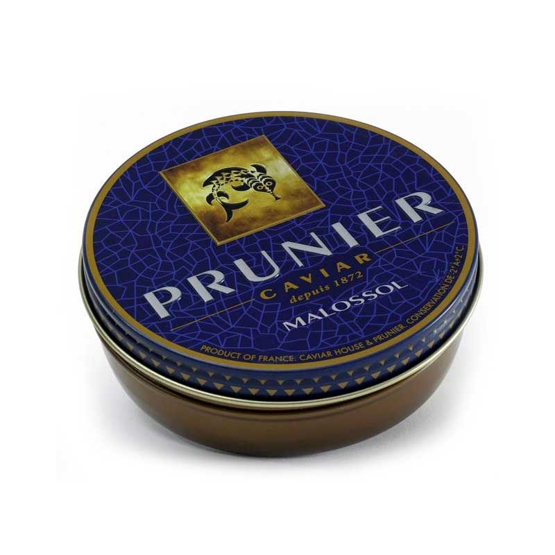 Prunier Kaviar Malossol vom Caviar House & Prunier (Acipenser baerii) - 50 g - Vakuumdose