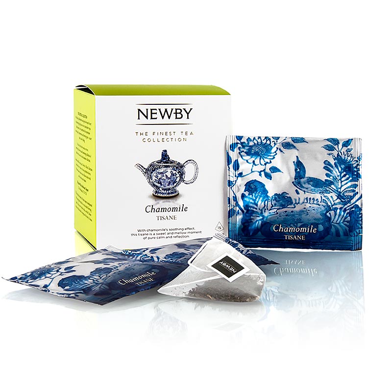 Newby Tea Chamomile, Infusion, Kamillentee - 30 g, 15 Stück - Karton