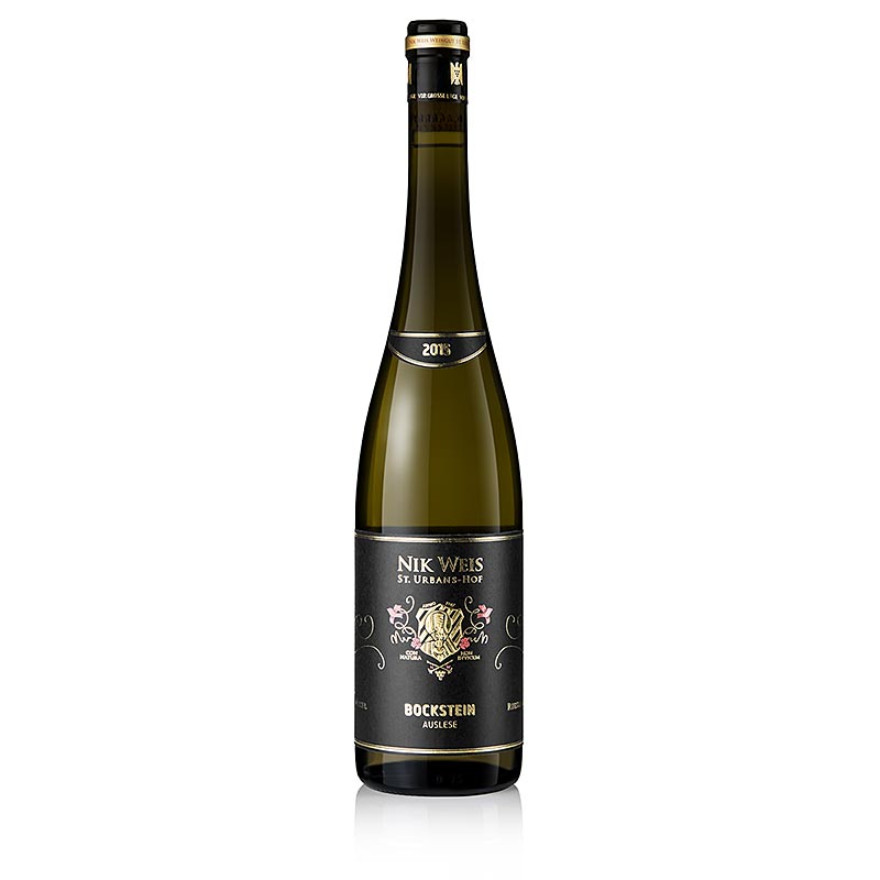 2015er Ockfener Bockstein, Riesling, Auslese, süß, 9,5% vol., St.Urbans-Hof - 750 ml - Flasche 2015er Ockfener Bockstein, Riesling, Auslese, süß, 9,5% vol., St.Urbans-Hof - 750 ml - Flasche