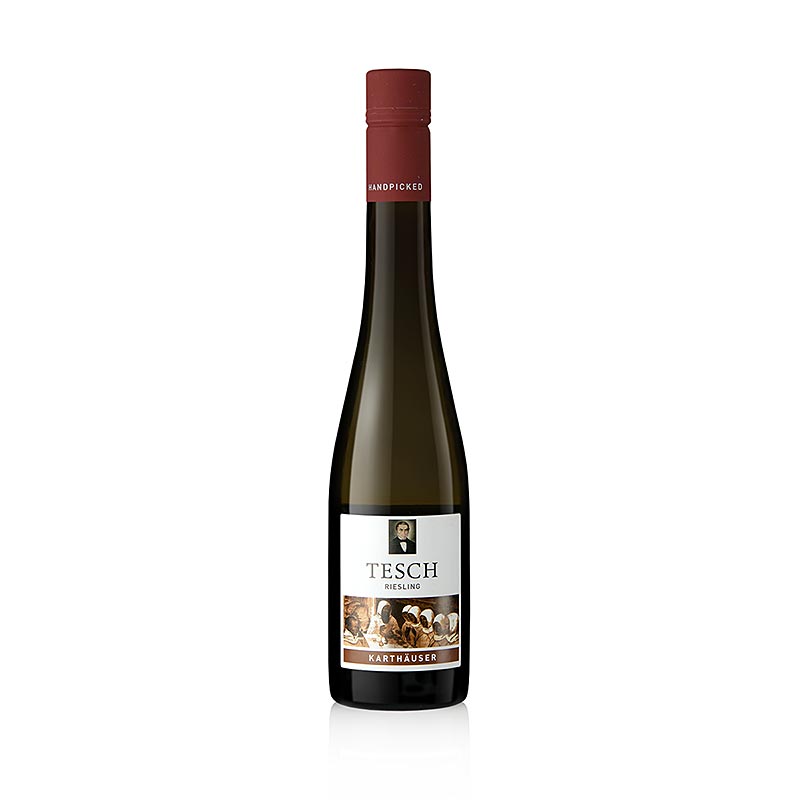 2015er Karthäuser, Riesling, trocken, 13% vol., Tesch (rostrote Kapsel) - 375 ml - Flasche 2015er Karthäuser, Riesling, trocken, 13% vol., Tesch (rostrote Kapsel) - 375 ml - Flasche