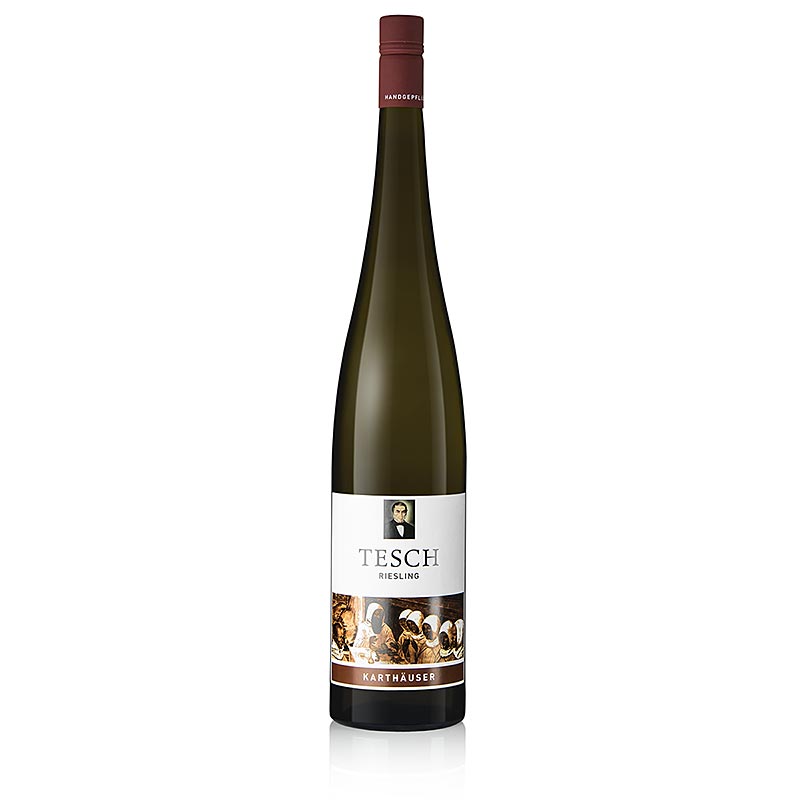 2015er Karthäuser, Riesling, trocken, 13% vol., Tesch (rostrote Kapsel) - 1,5 l - Flasche 2015er Karthäuser, Riesling, trocken, 13% vol., Tesch (rostrote Kapsel) - 1,5 l - Flasche