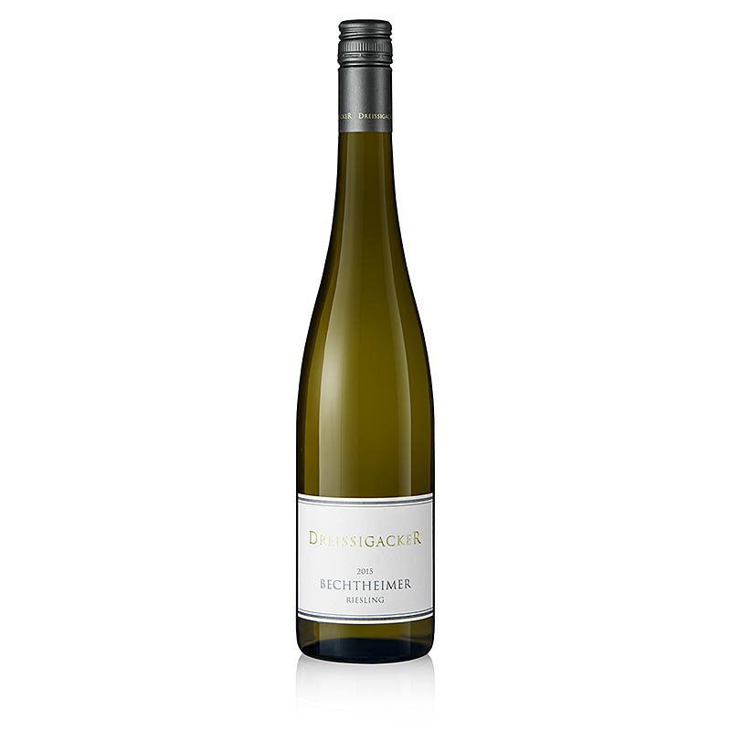 2015er Bechtheimer Riesling, Weißwein, trocken, 13% vol., Dreissigacker, BIO - 750 ml - Flasche 2015er Bechtheimer Riesling, Weißwein, trocken, 13% vol., Dreissigacker, BIO - 750 ml - Flasche