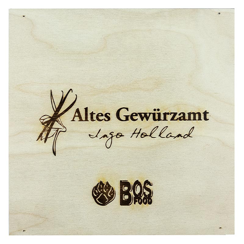 Curry Gewürzkiste, 6 Reagenzgläser a 10g Altes Gewürzamt, Ingo Holland - 60 g, 6 St - Holzkiste Curry Gewürzkiste, 6 Reagenzgläser a 10g Altes Gewürzamt, Ingo Holland - 60 g, 6 St - Holzkiste