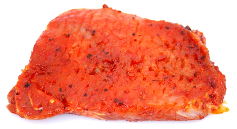 Grillrücken fertig mariniert vom Schwein,Landmetzgerei Heinrichs - 2x ca. 160 g - Vakuumverpackung Grillrücken fertig mariniert vom Schwein,Landmetzgerei Heinrichs - 2x ca. 160 g - Vakuumverpackung