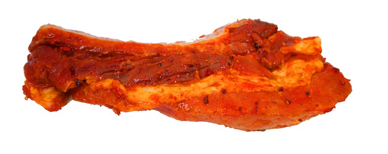 Grillrippchen fertig mariniert vom Schwein, Landmetzgerei Heinrichs - 2x ca. 180 g - Vakuumverpackung Grillrippchen fertig mariniert vom Schwein, Landmetzgerei Heinrichs - 2x ca. 180 g - Vakuumverpackung