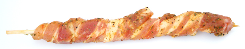 Grillfackel fertig mariniert vom Schwein, Landmetzgerei Heinrichs - 5x ca. 45 g - Vakuumverpackung Grillfackel fertig mariniert vom Schwein, Landmetzgerei Heinrichs - 5x ca. 45 g - Vakuumverpackung