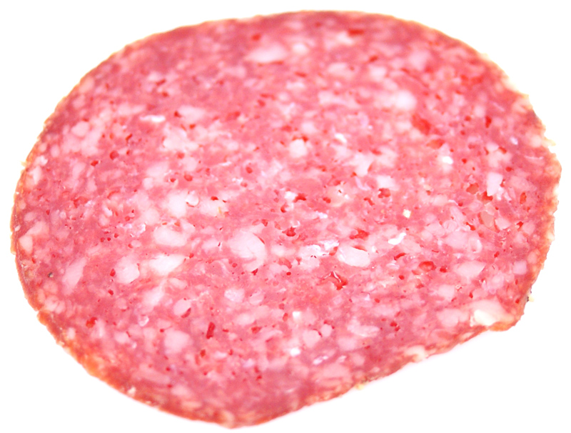 Cervelatwurst klein geschnitten, Landmetzgerei Heinrichs - pro 100 g - Vakuumverpackung Cervelatwurst klein geschnitten, Landmetzgerei Heinrichs - pro 100 g - Vakuumverpackung