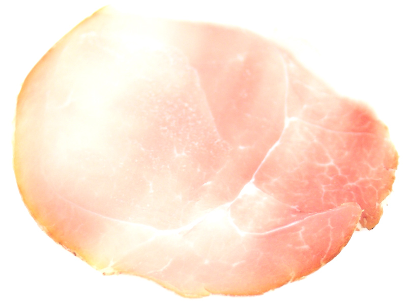 Nussschinken geschnitten, Landmetzgerei Heinrichs - pro 100 g - Vakuumverpackung Nussschinken geschnitten, Landmetzgerei Heinrichs - pro 100 g - Vakuumverpackung