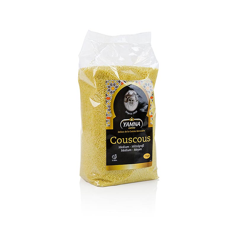 Cous-Cous, medium, Yamna - 1 kg - Beutel Cous-Cous, medium, Yamna - 1 kg - Beutel