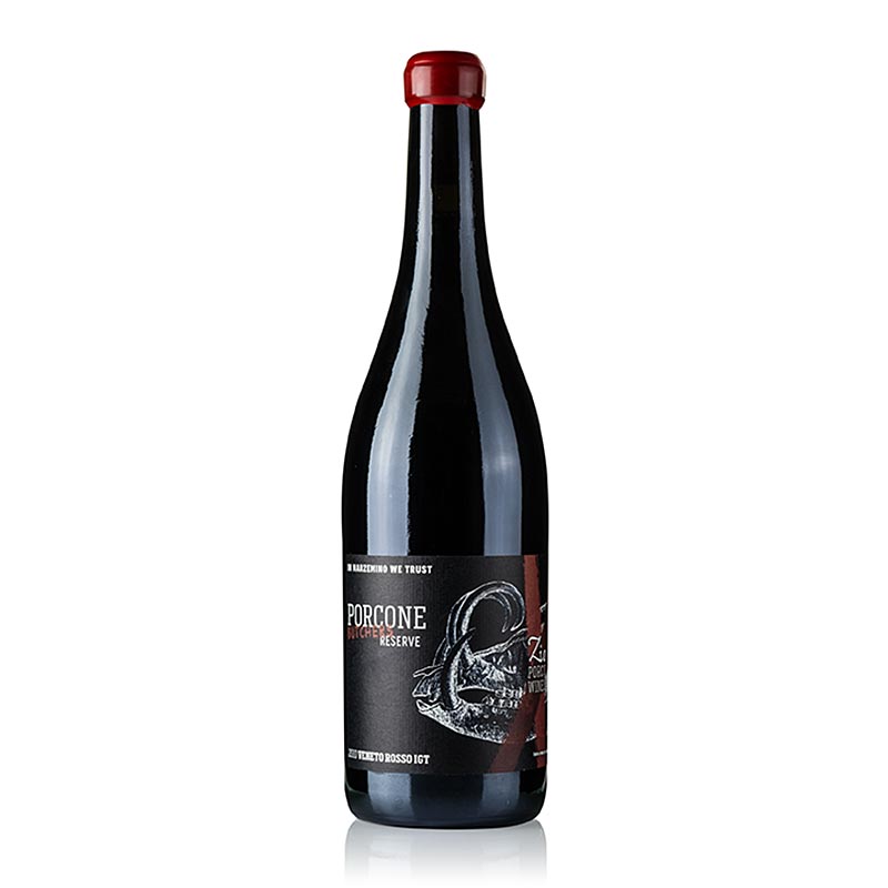 2012er Porcone - the butchers reserve, trocken, 14% vol., Winepunk-Zio Porco - 750 ml - Flasche 2012er Porcone - the butchers reserve, trocken, 14% vol., Winepunk-Zio Porco - 750 ml - Flasche