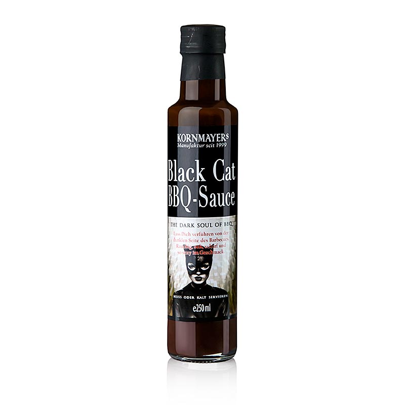 Kornmayer - Black Cat sauce barbecue - 250 ml - bouteille