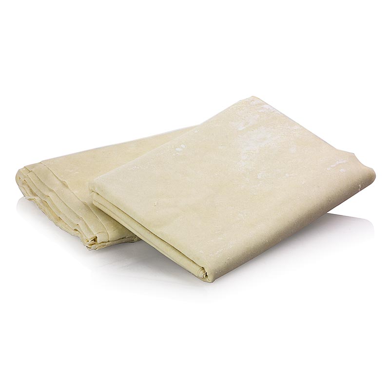 Pâte à strudel, prête à l`emploi, feuille a 40 x 40 cm, Toni Kaiser - 800 g, 16 feuilles - pack