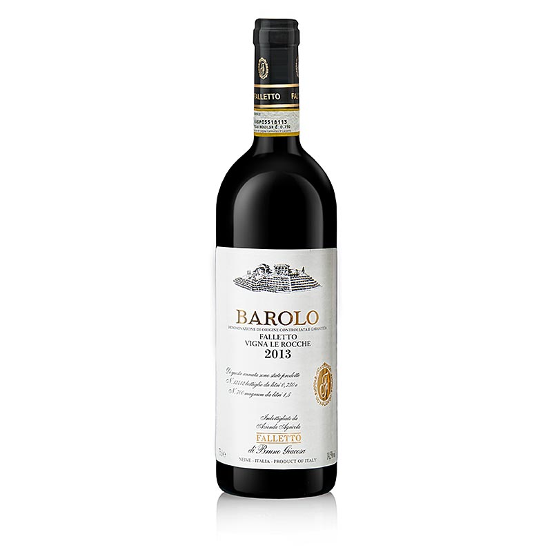 2013er Barolo Le Rocche del Falletto, sec, vol de 14,5%., Bruno Giacosa - 750 ml - bouteille 2013er Barolo Le Rocche del Falletto, sec, vol de 14,5%., Bruno Giacosa - 750 ml - bouteille