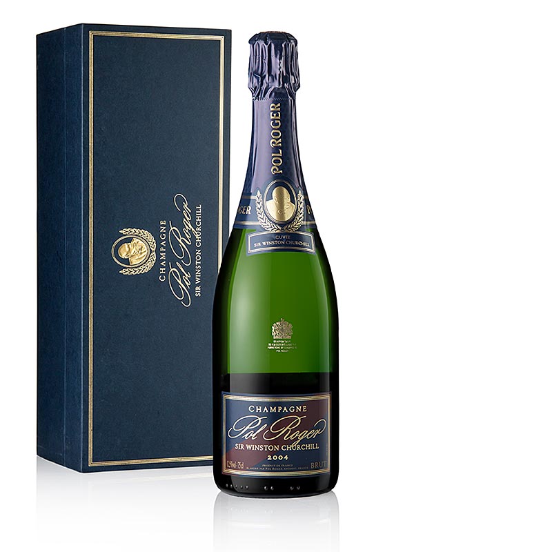 Champagner Pol Roger 2004er Sir Winston Churchill, brut, 12,5% vol., 95 PP - 750 ml - Flasche Champagner Pol Roger 2004er Sir Winston Churchill, brut, 12,5% vol., 95 PP - 750 ml - Flasche