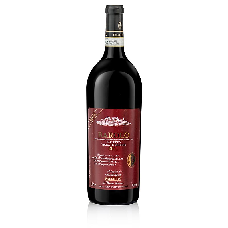 2011er Barolo Le Rocche del Falletto Riserva, trocken, 14,5% vol., Bruno Giacosa - 1,5 l - Flasche 2011er Barolo Le Rocche del Falletto Riserva, trocken, 14,5% vol., Bruno Giacosa - 1,5 l - Flasche