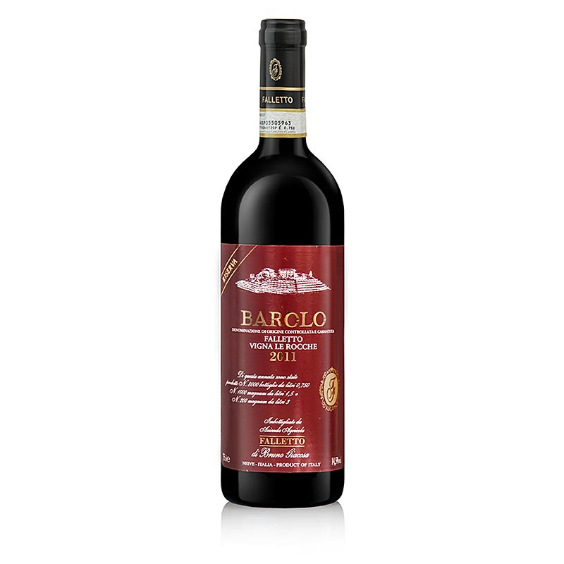 2011er Barolo Le Rocche del Falletto Riserva, trocken, 14,5% vol., Bruno Giacosa - 750 ml - Flasche 2011er Barolo Le Rocche del Falletto Riserva, trocken, 14,5% vol., Bruno Giacosa - 750 ml - Flasche