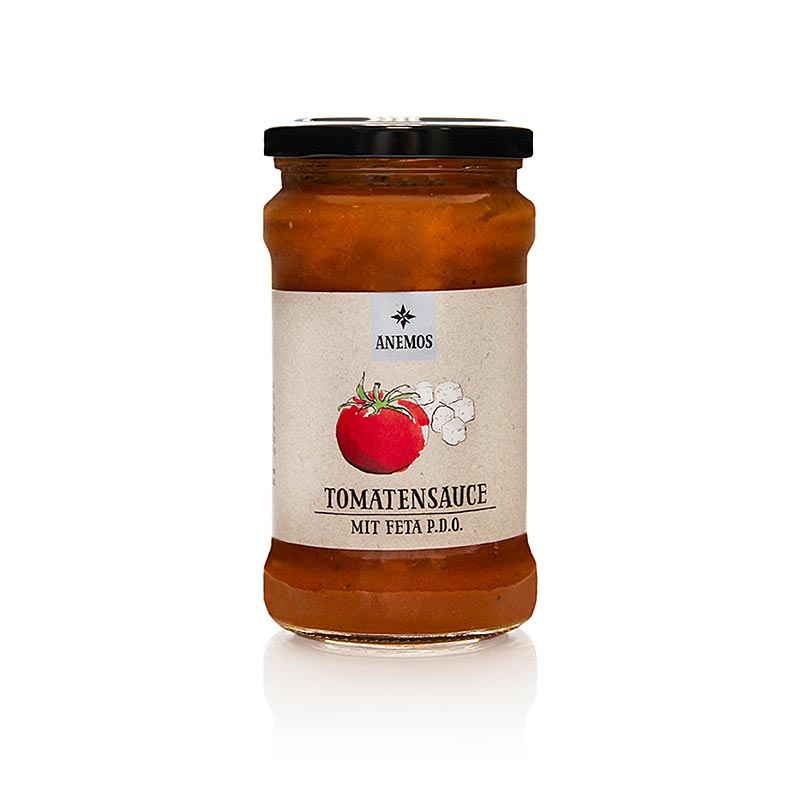 ANEMOS Tomaten-Feta Pastasauce - 280 g - Glas